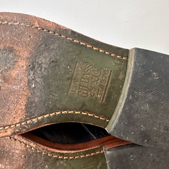 USA MADE All Leather Boots - 7.5 / 8 - Picture 5 of 5